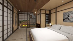 Japanese Bed Room